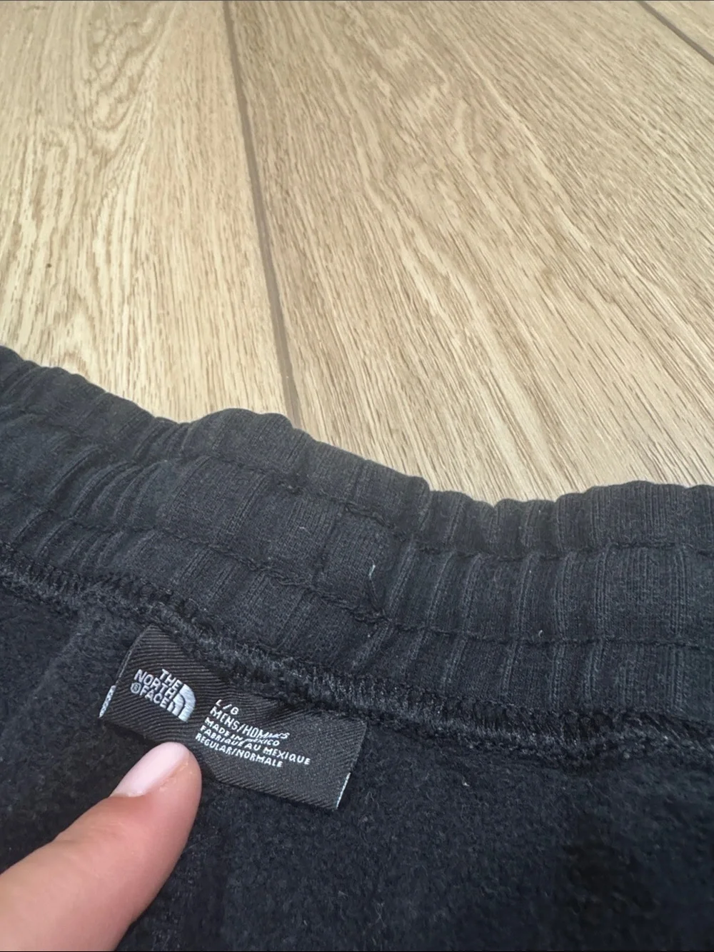 The North Face Logo Black Loungewear Sweatpants men’s Sz L Gorpcore hike
